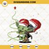 The Mandalorian And Baby Yoda Christmas SVG, The Mandalorian Merry Christmas SVG PNG DXF EPS Cut Files