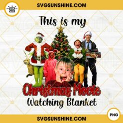This Is My Christmas Movie Watching Blanket PNG File Digital Download