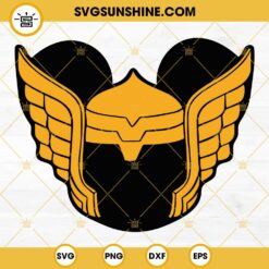 Thor Mickey Mouse Ears SVG PNG DXF EPS Cut Files