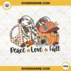 Western Peace Love Fall PNG, Hello Fall PNG, Fall Vibes PNG, Autumn PNG, Fall Pumpkin PNG, Fall PNG