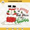 It's Gonna Be A Full Moon This Christmas SVG, Funny Christmas Toilet Paper SVG PNG EPS DXF Cut Files