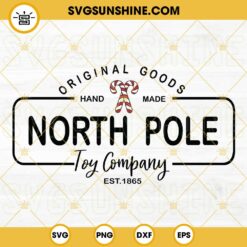 North Pole Toy Company SVG, North Pole SVG, Christmas SVG