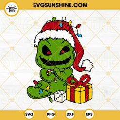 Oogie Boogie Christmas SVG PNG DXF EPS Cricut Silhouette