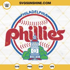 Philadelphia Phillies Logo SVG, Phillies Logo SVG PNG DXF EPS Cut Files For Cricut Silhouette