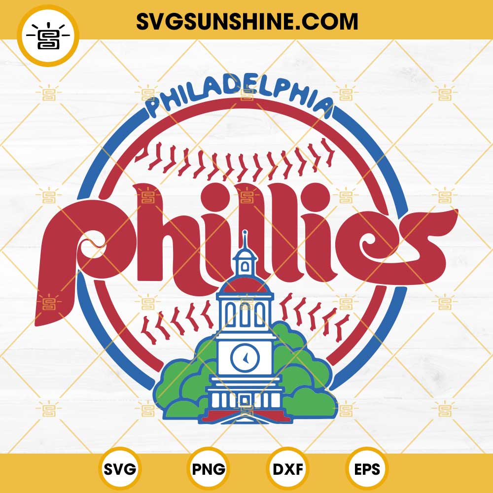 Philadelphia Phillies World Series 2022 SVG PNG DXF EPS Cut Files For  Cricut Silhouette