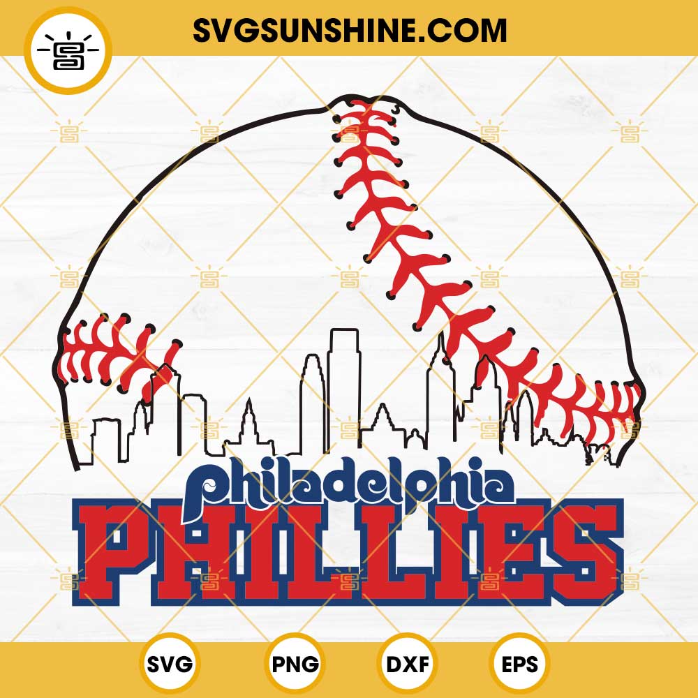 The Fightins Philadelphia Phillies SVG, Phillies Logo SVG, Phillies  Baseball MLB SVG Cricut
