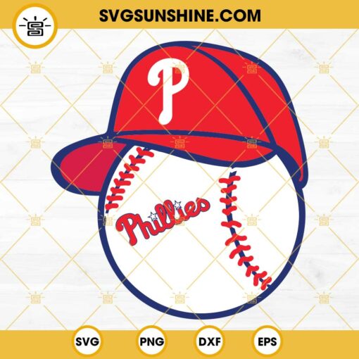 Phillies Baseball SVG, Phillies P SVG, Baseball SVG, Phillies SVG