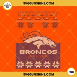 Denver Broncos Conversation Hearts PNG, Broncos Football Love PNG Sublimation Download