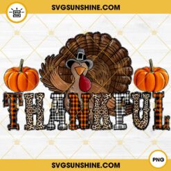 Thankful Turkey PNG, Thanksgiving PNG, Thankful PNG, Turkey PNG, Fall PNG