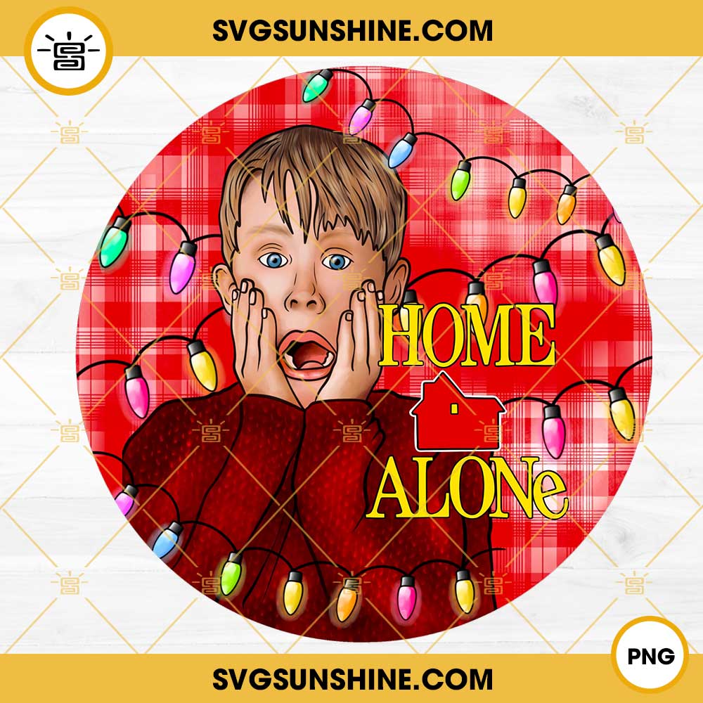 Kevin Home Alone Merry Christmas Ornament PNG File Digital Download