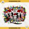 Queen Christmas Light PNG, Queen Rock Band Merry Christmas PNG