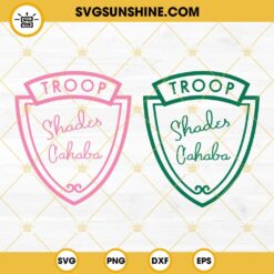 Troop Shades Cahaba SVG Bundle, Troop Beverly Hills SVG, Camping SVG, Girl Scouts SVG