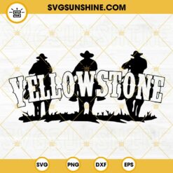 Yellowstone SVG File Digital Download