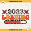 2023 Loading PNG, 2023 Happy New Year PNG, New Years Day PNG Digital Download