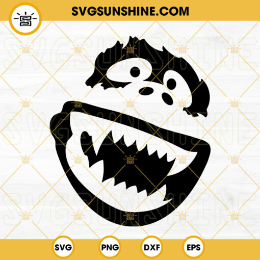 Abominable Snowman Face SVG, Yeti SVG PNG DXF EPS Files
