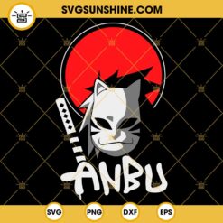 Anbu SVG, Naruto SVG PNG DXF EPS Cut Files