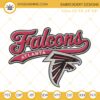 Atlanta Falcons Embroidery Designs
