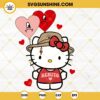 Hello Kitty Baby Benito Is My Valentine Svg, Bad Bunny Valentines Svg, Happy Valentine's Day Bad Bunny Hello Kitty Svg