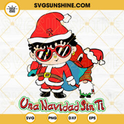 Benito Una Navidad Sin Ti SVG, Bad Bunny Christmas SVG, Baby Benito Christmas SVG Files Cricut Silhouette