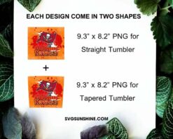 Buccaneers Nation Tumbler Wrap PNG, Tampa Bay Buccaneers 20oz Skinny Tumbler PNG Sublimation File Digital Download
