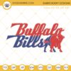Buffalo Bills Embroidery Design File