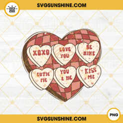 Candy Hearts PNG, Xoxo PNG, Love You PNG, Be Mine PNG, Valentines Day PNG