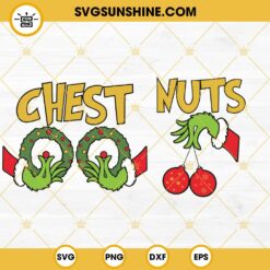 Chest Nuts SVG, Couple SVG, Christmas SVG, His and Her SVG, Couple Matching SVG, Chestnuts SVG