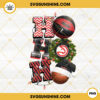 Christmas Ho Ho Ho Atlanta Hawks PNG, NBA Basketball Team Hawks Christmas Ornament PNG Designs