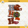 Christmas Ho Ho Ho Chicago Bears PNG, NFL Football Team Chicago Bears Christmas PNG Designs