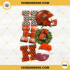 Christmas Ho Ho Ho Cleveland Browns PNG, NFL Football Team Cleveland Browns Christmas PNG Designs