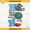Christmas Ho Ho Ho Detroit Lions PNG, NFL Football Team Detroit Lions Christmas PNG Designs