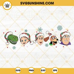 Christmas Toy Story SVG, Merry Christmas SVG, Family Vacation Christmas SVG, Christmas Cartoon SVG PNG DXF EPS