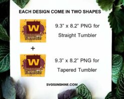 Commanders Nation Tumbler Wrap PNG, Washington Commanders 20oz Skinny Tumbler PNG Sublimation File Digital Download