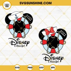Mickey And Minnie Outline Head SVG, Disney Family Bundle Svg, Disney Svg,Family Svg