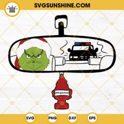 Grinch Drive Car SVG, Grinch Face SVG, Merry Christmas Grinch Driving Car SVG, Merry Grinchmas SVG