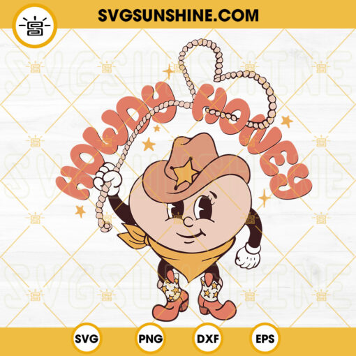 Howdy Honey SVG, Howdy Western Valentines Day SVG, Cowboy Heart Valentines SVG PNG DXF EPS Cut Files