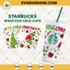 I'll Steal Christmas Starbucks Wrap SVG, Grinch Starbucks Wrap SVG, Grinch Starbucks Full Wrap SVG