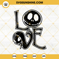 Love Jack And Sally SVG, Couple Funny SVG, Jack Skellington SVG, Nightmare Before Christmas SVG