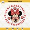 Minnie Mouse Be My Valentines SVG, Disney Valentine Day SVG Files