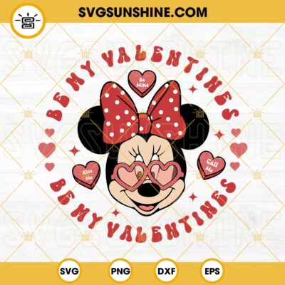 Minnie Hearts Svg Disney Valentines Day Svg Minnie He - vrogue.co