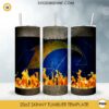 Los Angeles Rams Fire And Flame 20oz Skinny Tumbler Template PNG, Los Angeles Rams Tumbler Template PNG File Digital Download