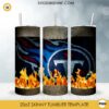 Tennessee Titans Fire And Flame 20oz Skinny Tumbler Template PNG, Tennessee Titans Tumbler Template PNG File Digital Download