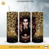 Wednesday Addams Leopard Glitter Tumbler PNG File, Wednesday 20oz Tumbler PNG File