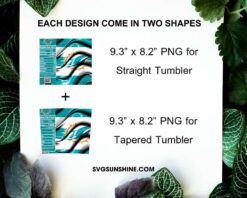 Miami Dolphins Fun Facts 20oz Skinny Tumbler Template PNG, Miami Dolphins Tumbler Template PNG File Digital Download