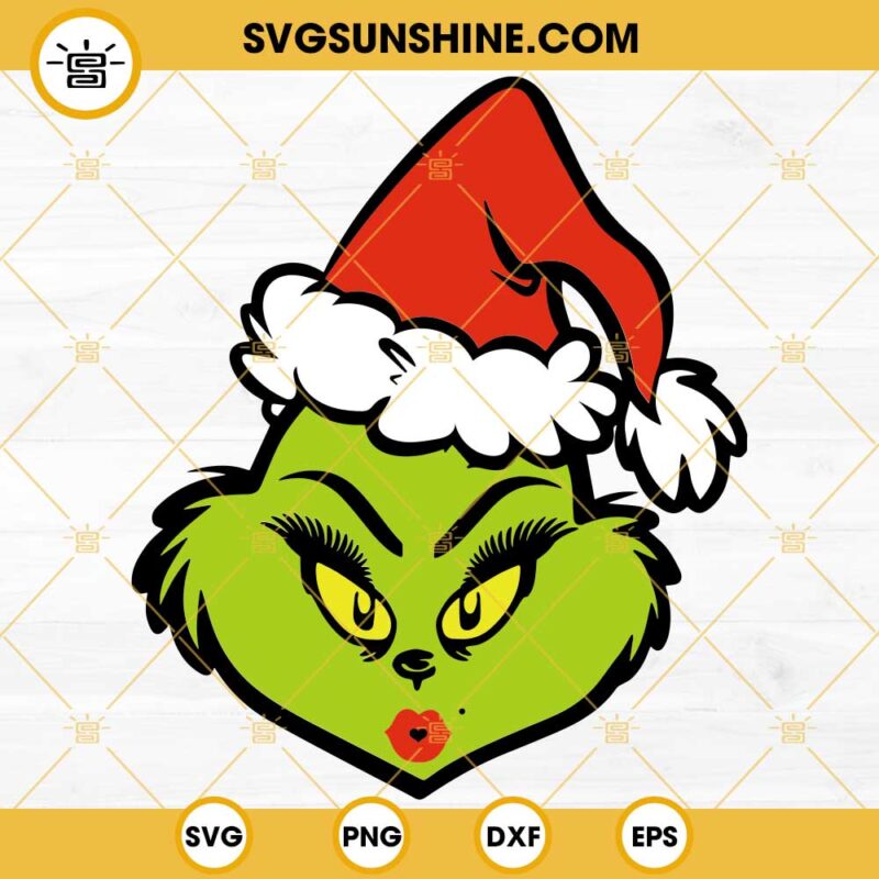 Mr Grinch And Mrs Grinch Svg Bundle The Grinch Christmas Svg Grinch Face Svg Cricut Silhouette 9840