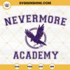 Nevermore Academy SVG, Wednesday Adams SVG, College Pullover SVG