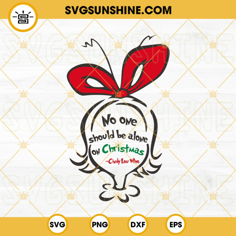 Cindy Lou Who Svg Dxf Eps Png Silhouette Clipart