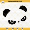 Panda Face SVG, Funny Panda SVG, Cute Panda SVG PNG DXF EPS Files For Cricut
