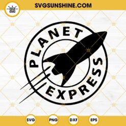 Planet Express SVG PNG DXF EPS Cut File Clipart For Silhouette Cricut