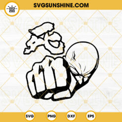 Saitama SVG, One Punch Man SVG, Anime SVG PNG DXF EPS